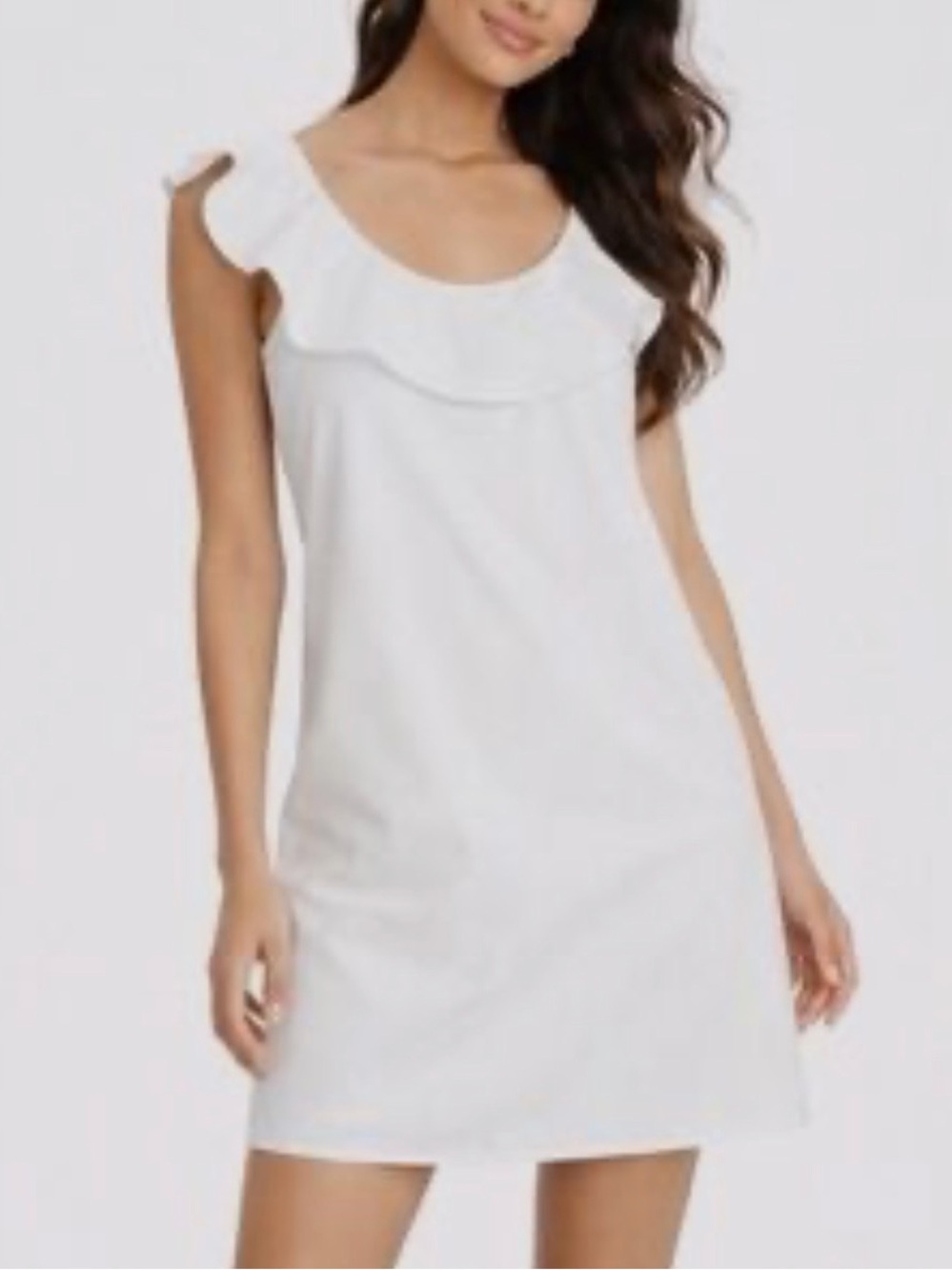 Tory burch cotton flounce dress size 14